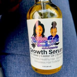 Organic hair growth oil